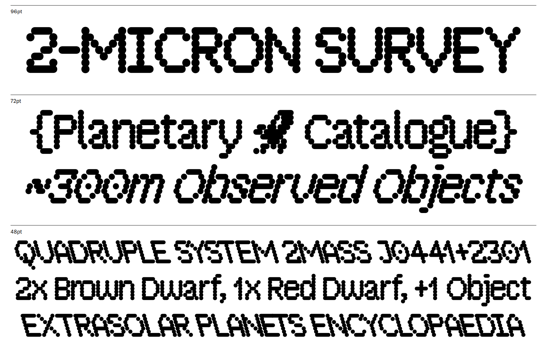 MD Thermochrome Type Specimen Screenshot