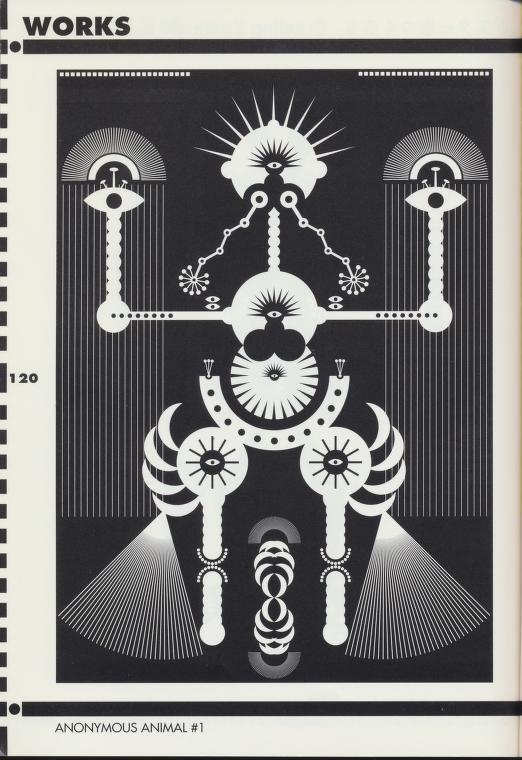 Finished Composition #0 from Osamu Sato's The Art of Computer Designing